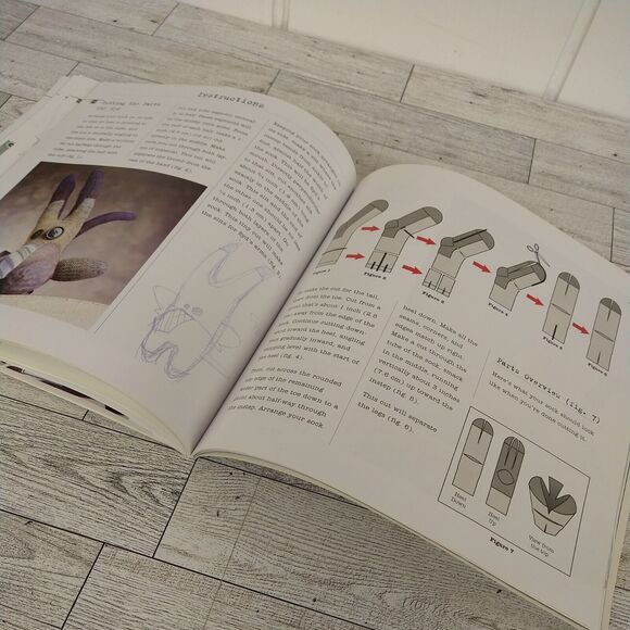 STUPID SOCK CREATURES Making Quirky Lovable Figures Craft Book - Fun Upcycle DIY - Picture 7 of 15